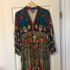 Anthropologie Bhanuni by Jyoti maxi dress.
